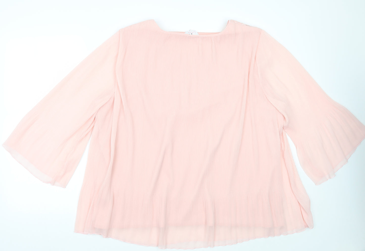julipa Womens Pink   Basic Blouse Size 26