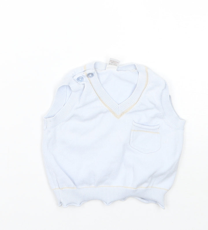NEXT Boys Blue   Pullover Jumper Size 3-6 Months