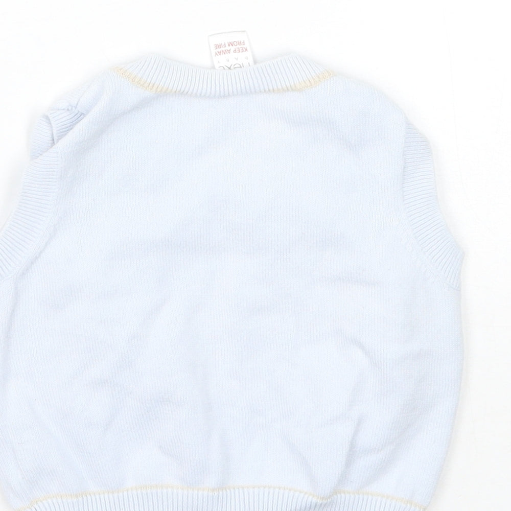 NEXT Boys Blue   Pullover Jumper Size 3-6 Months