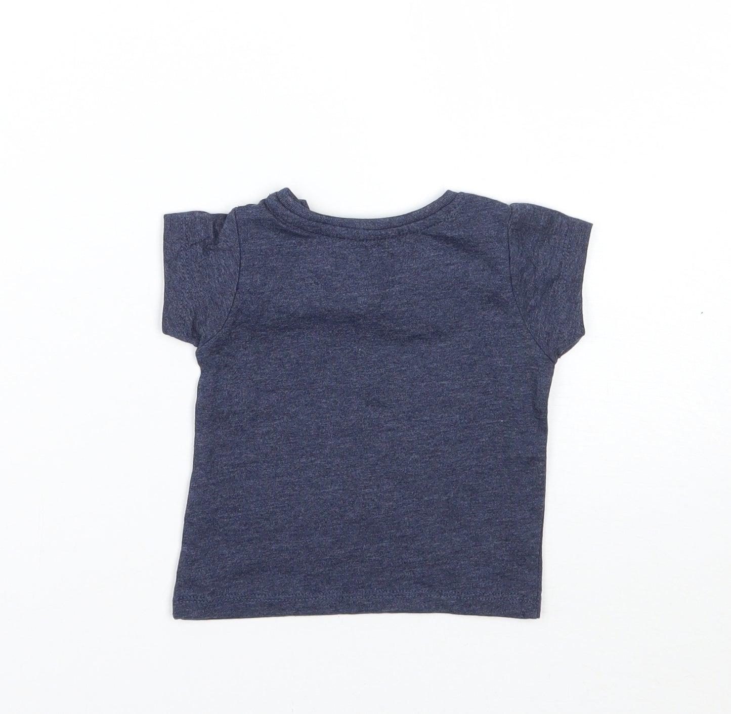 Primark Girls Blue   Basic T-Shirt Size 0-3 Months