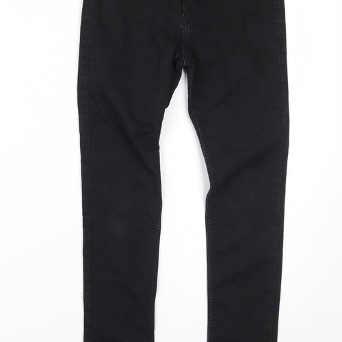 & denim Girls Black   Skinny Jeans Size 10-11 Years