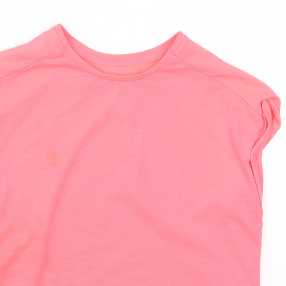 River Island Girls Pink   Basic Blouse Size 7-8 Years