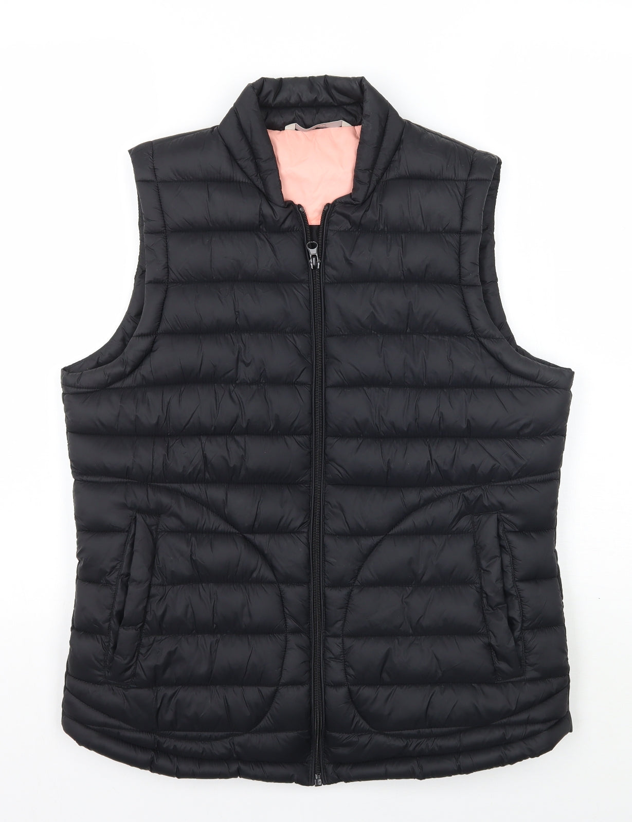 George Womens Black   Gilet Coat Size 12