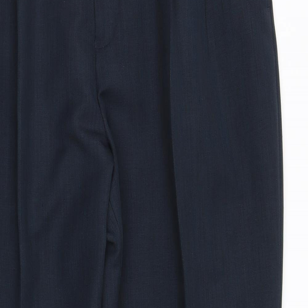 Burton Mens Blue   Trousers  Size 38 L31 in