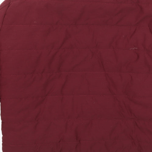 Boohoo Womens Purple   Jacket Coat Size S  - Maroon