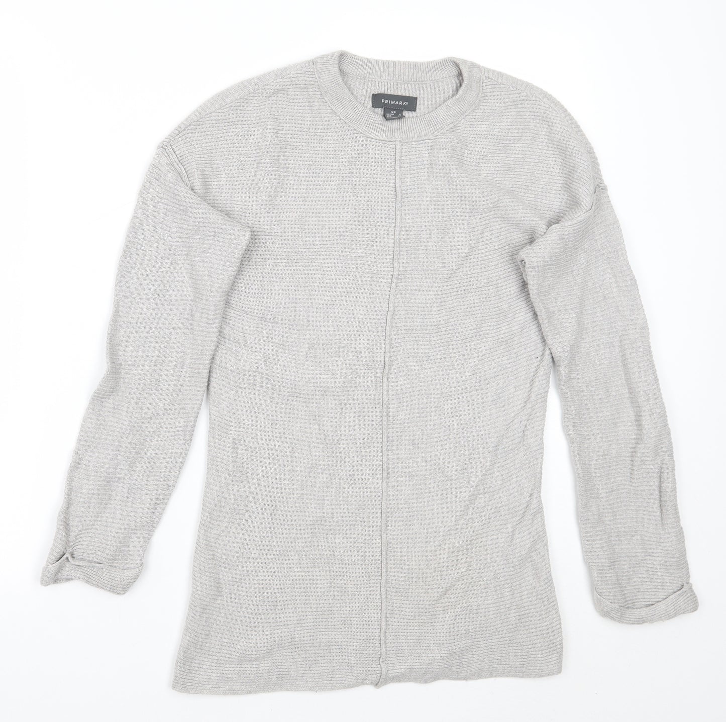Primark Womens Grey   Pullover Jumper Size XS