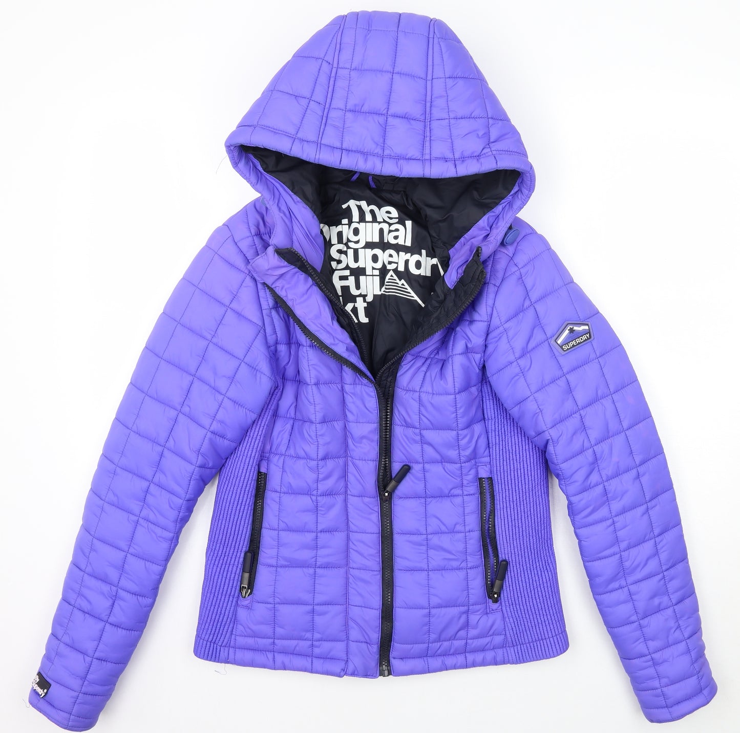 Superdry Womens Purple   Jacket Coat Size M
