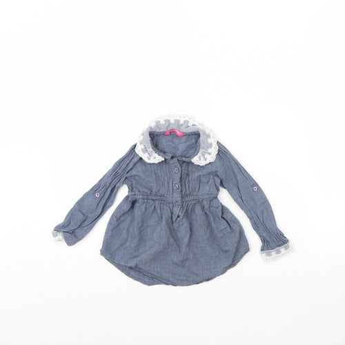 Young Dimension Girls Blue   Fit & Flare  Size 18 Months