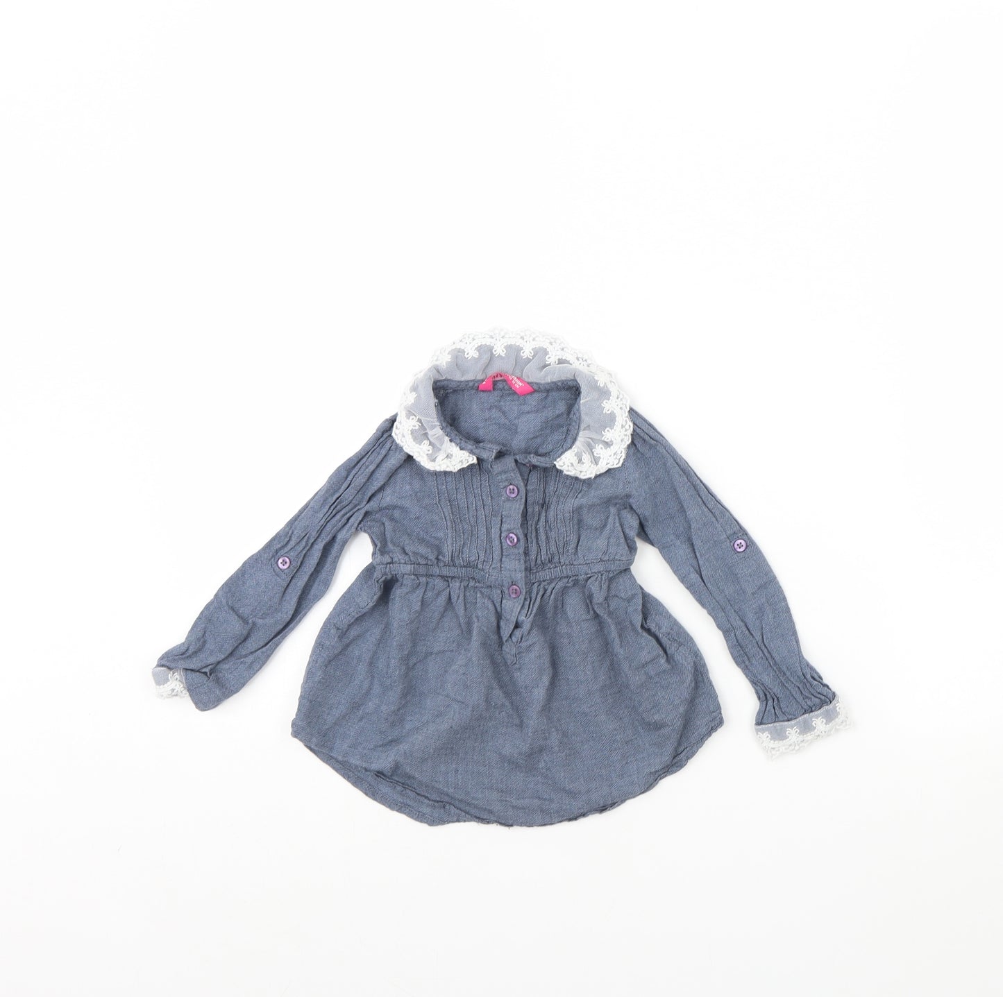 Young Dimension Girls Blue   Fit & Flare  Size 18 Months