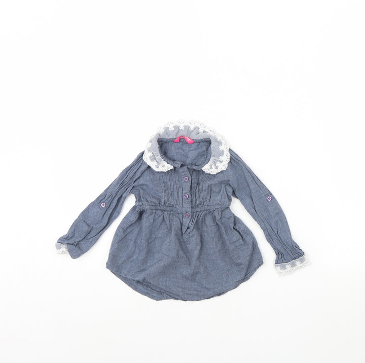Young Dimension Girls Blue   Fit & Flare  Size 18 Months