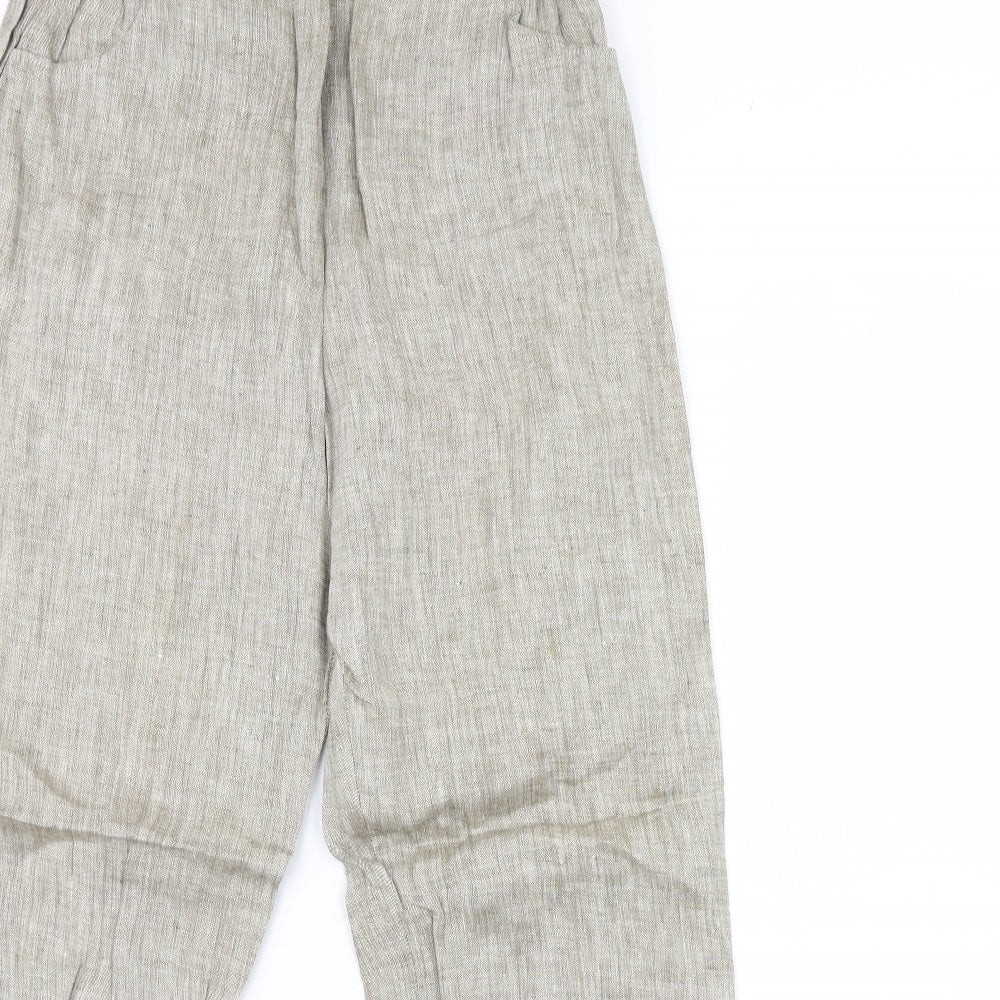 Sol Design Womens Green   Trousers  Size M L30 in