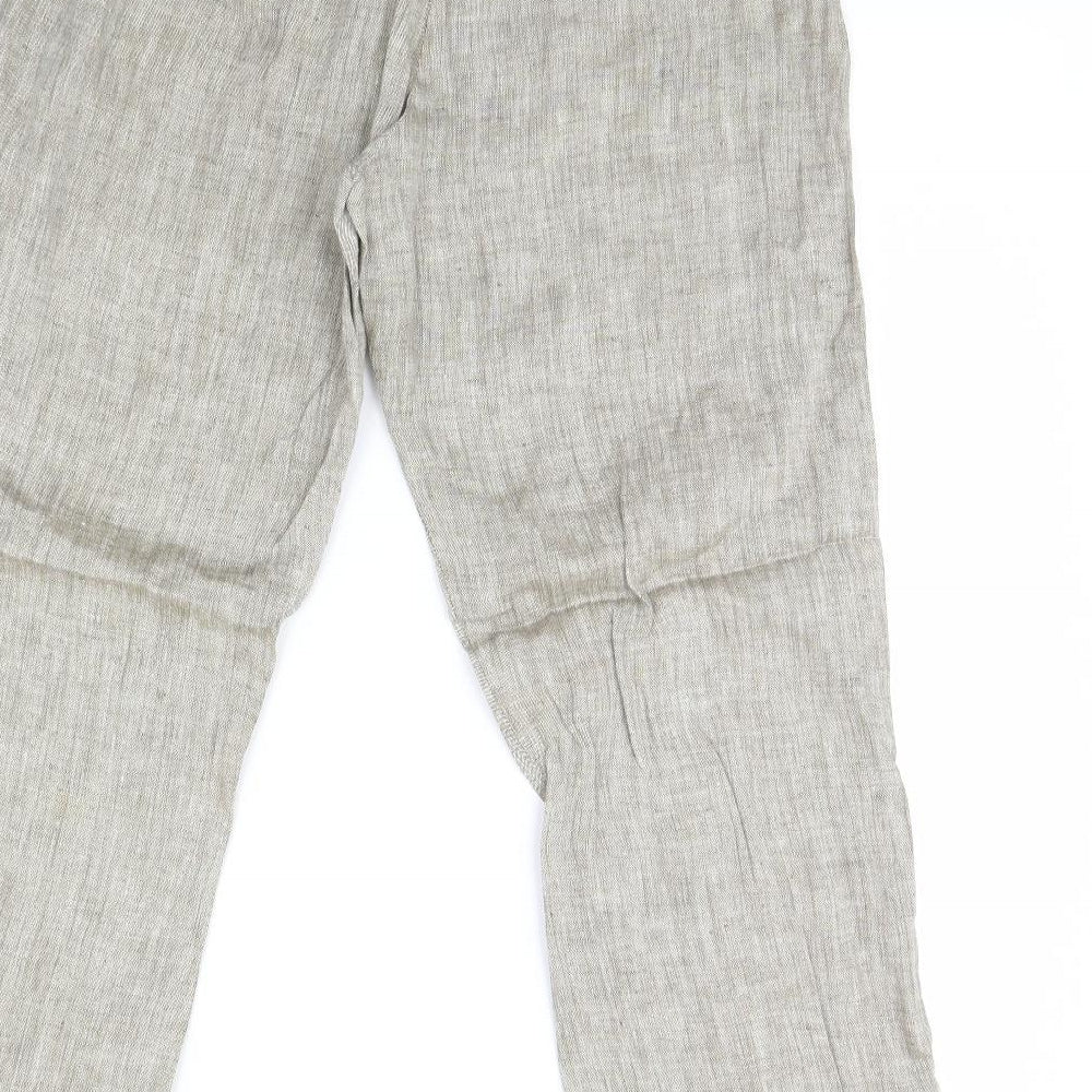 Sol Design Womens Green   Trousers  Size M L30 in