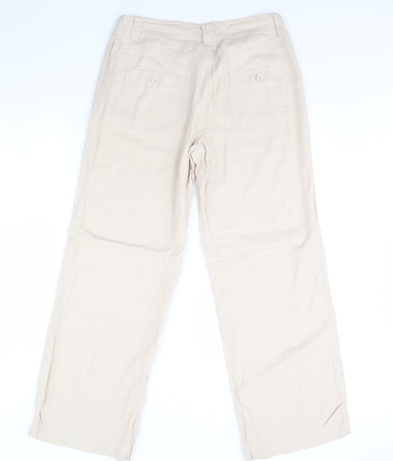 M&S Womens Pink   Trousers  Size 12 L32 in