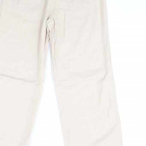 M&S Womens Pink   Trousers  Size 12 L32 in