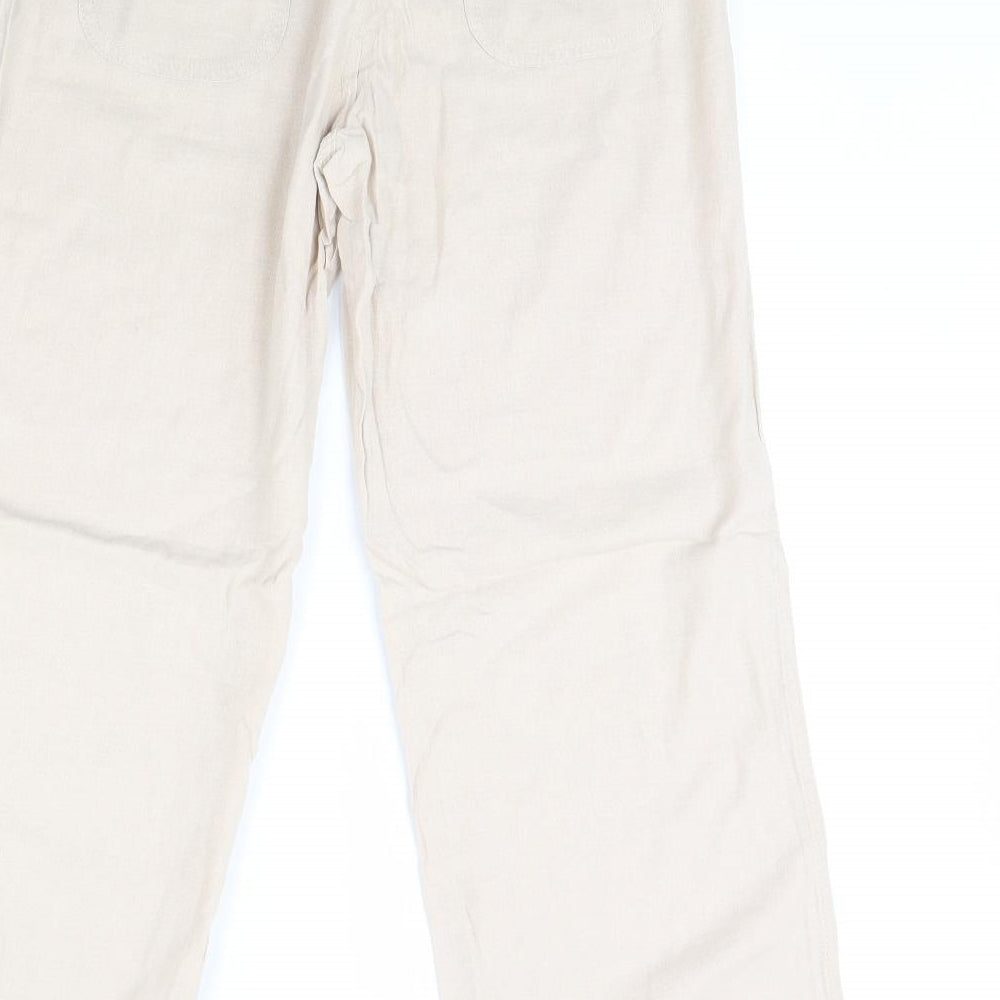 M&S Womens Pink   Trousers  Size 12 L32 in