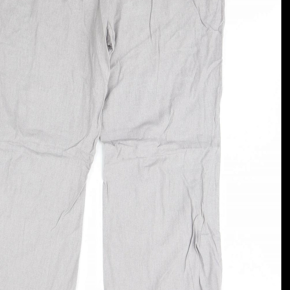 New Look Womens Grey   Trousers  Size 18 L31 in