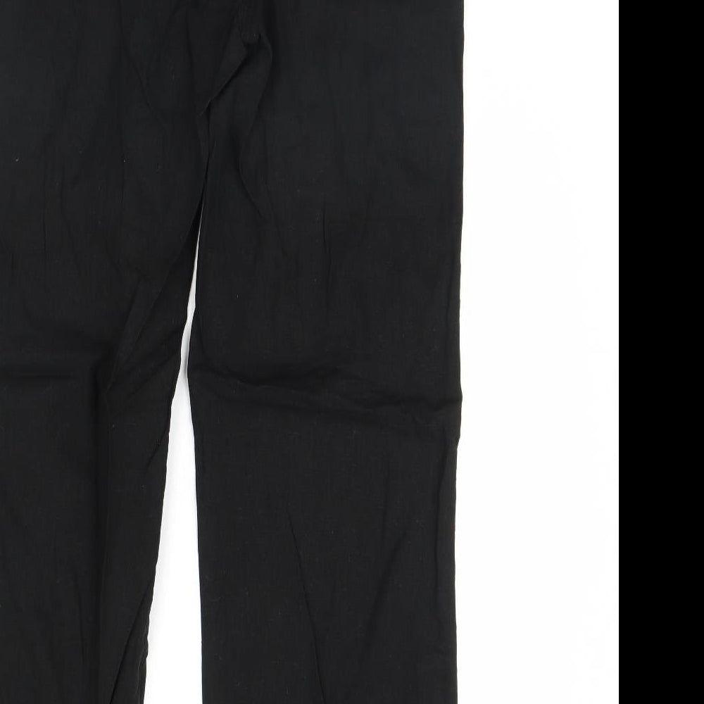 Ethal austin Womens Black   Trousers  Size 10 L30 in
