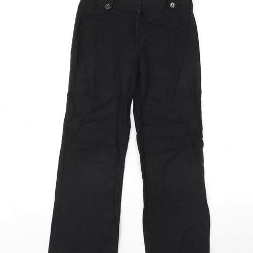 George Womens Black   Trousers  Size 10 L30 in