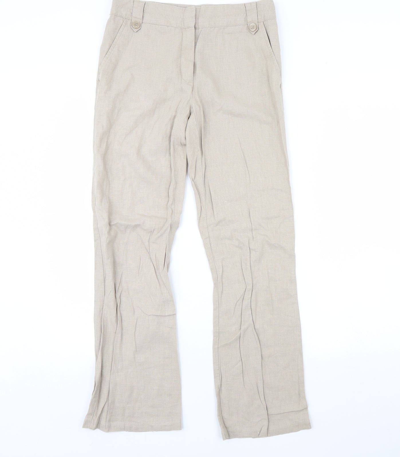 George Womens Beige   Trousers  Size 8 L30 in