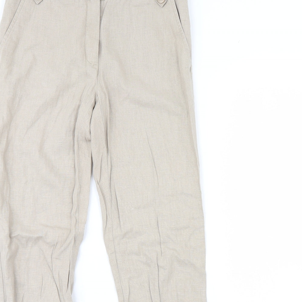 George Womens Beige   Trousers  Size 8 L30 in