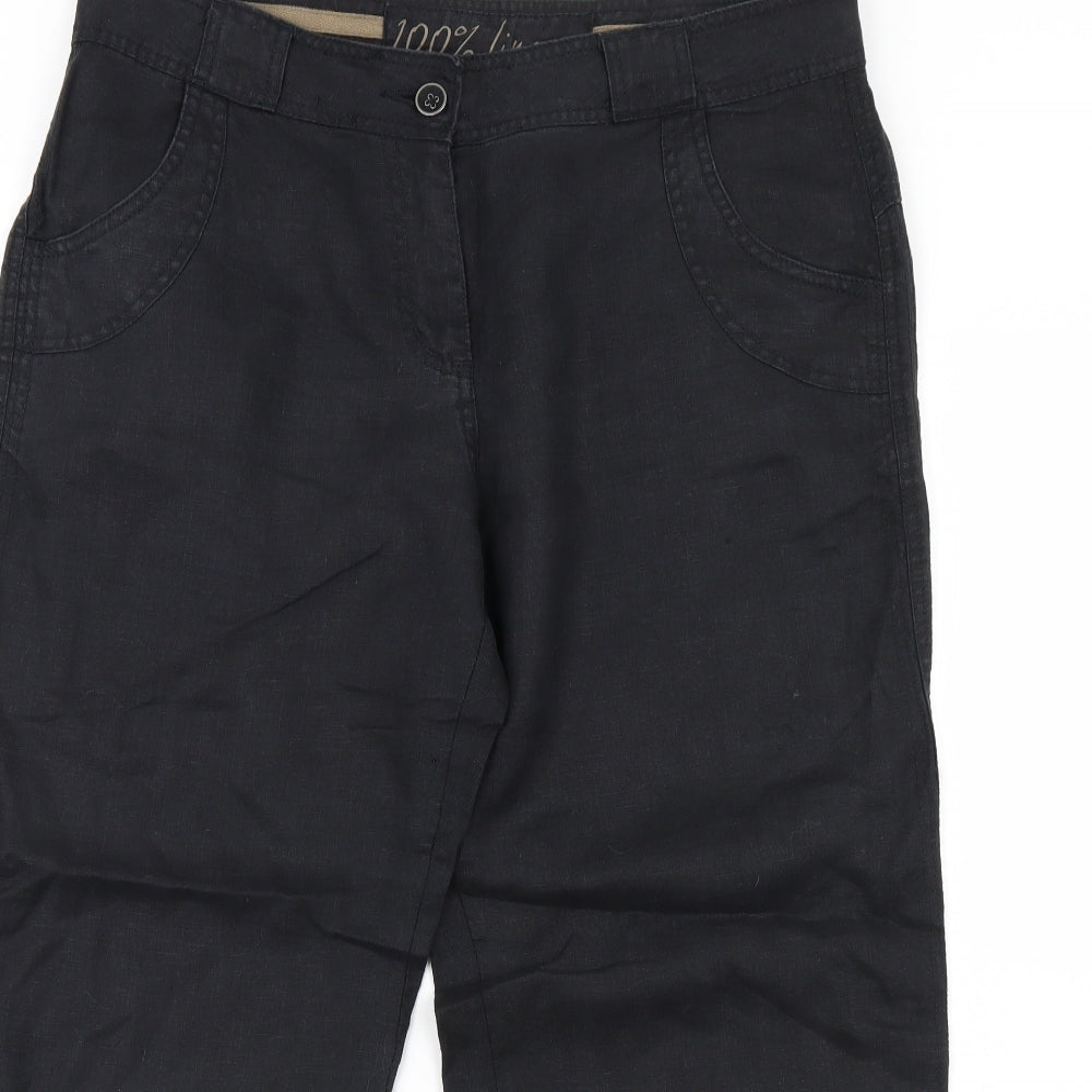 George Womens Black   Trousers  Size 14 L27 in