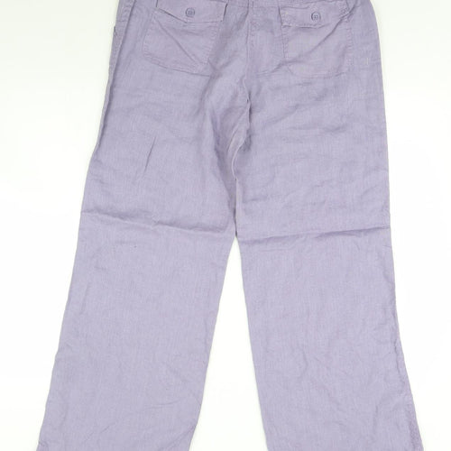 Atmosphere Womens Purple   Trousers  Size 12 L30 in