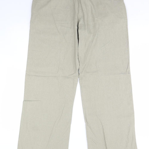 EA Womens Beige   Trousers  Size 14 L32 in