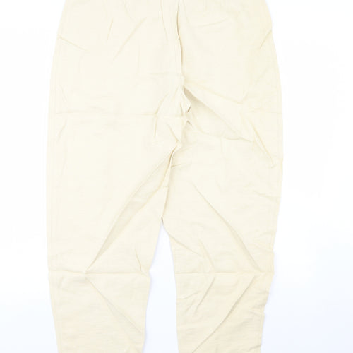 Preworn Womens Gold   Trousers  Size 30 in L29 in