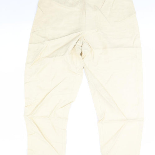Preworn Womens Gold   Trousers  Size 30 in L29 in