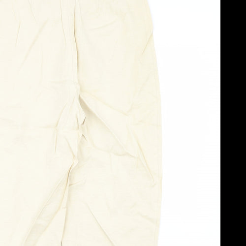 Preworn Womens Gold   Trousers  Size 30 in L29 in