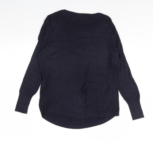 Oasis Womens Blue   Pullover Jumper Size S