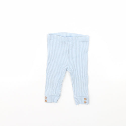 TU Girls Blue   Capri Trousers Size 3-6 Months