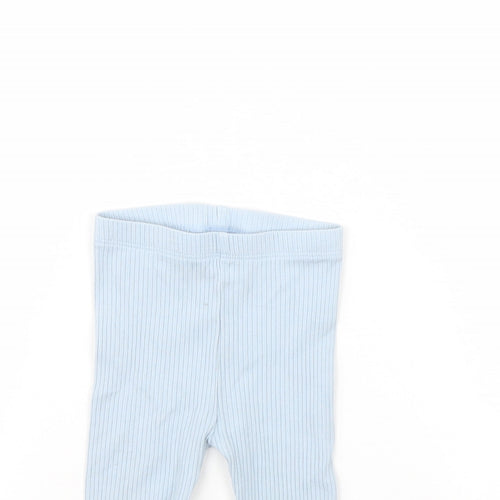 TU Girls Blue   Capri Trousers Size 3-6 Months