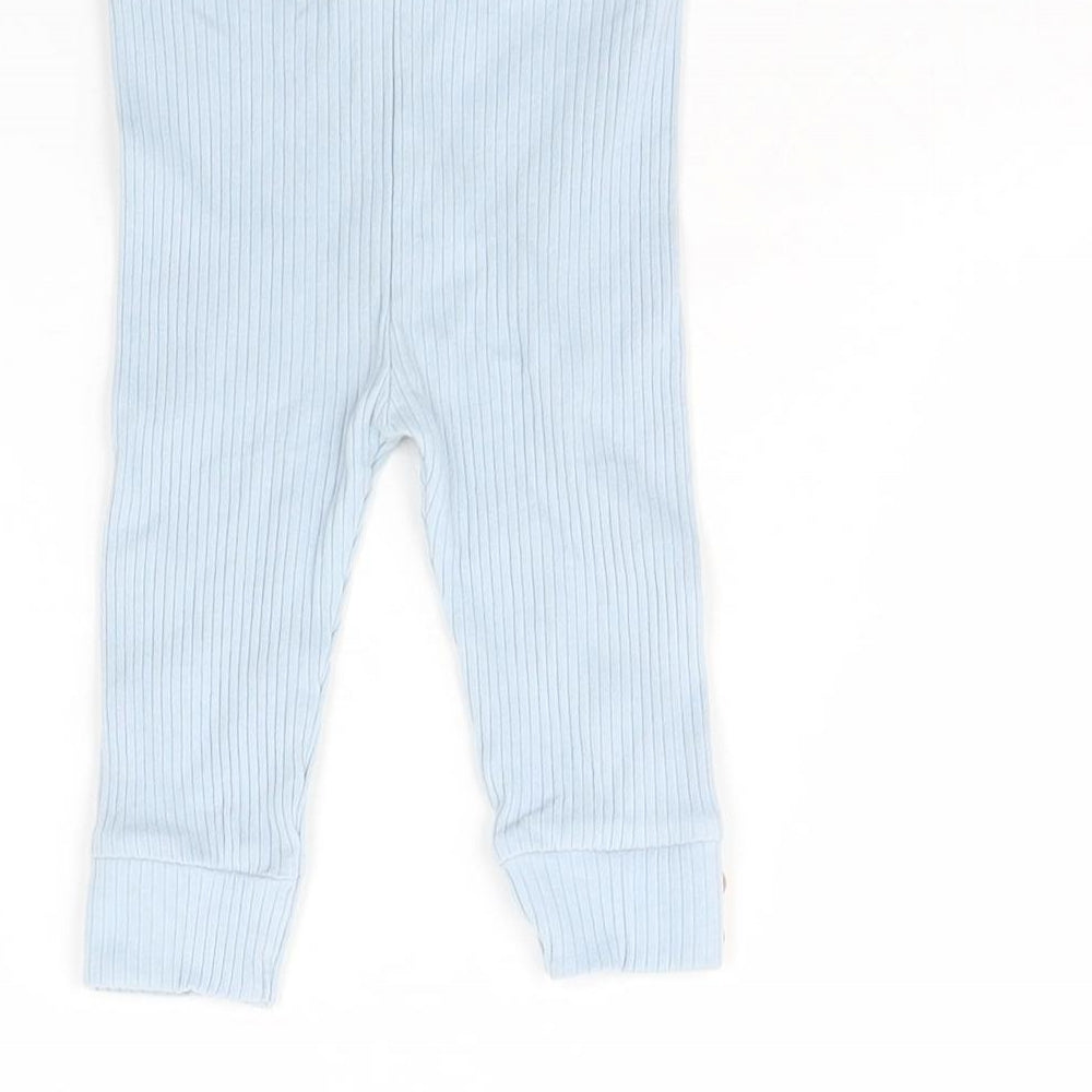 TU Girls Blue   Capri Trousers Size 3-6 Months