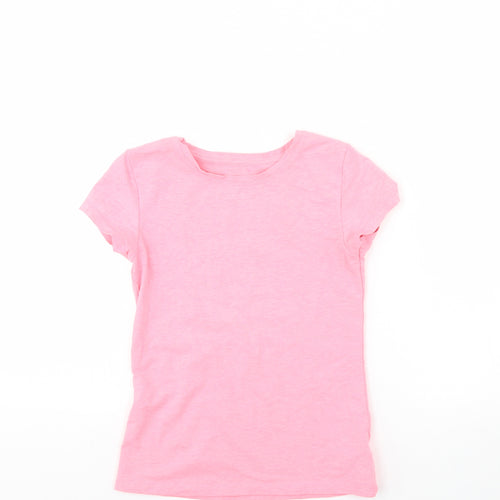 St Bernard Girls Pink   Basic T-Shirt Size 8 Years