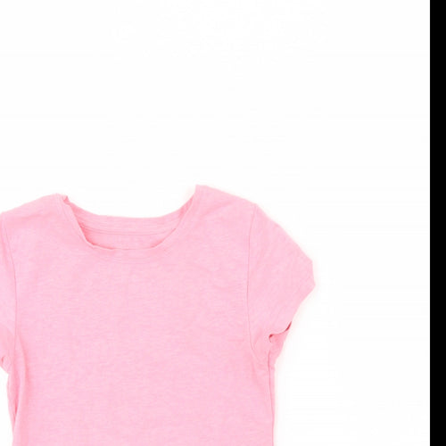 St Bernard Girls Pink   Basic T-Shirt Size 8 Years