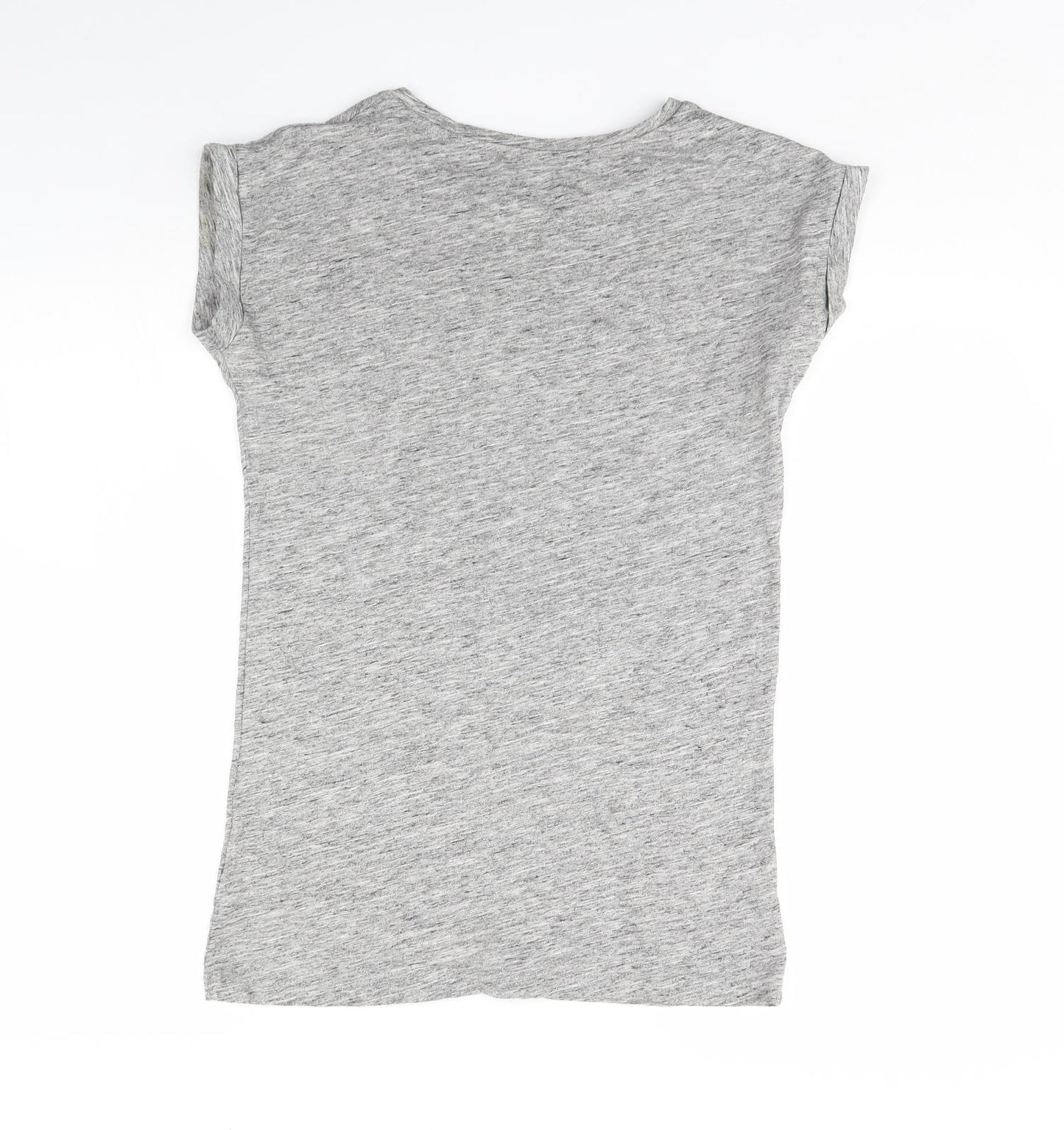 USA Pro Womens Grey   Basic T-Shirt Size 6
