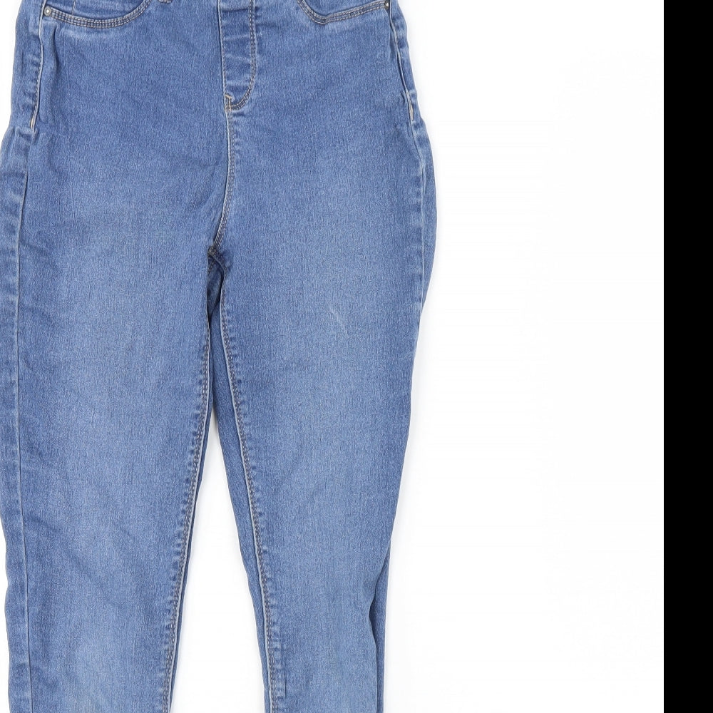 NEXT Womens Blue  Denim Skinny Jeans Size 12 L28 in