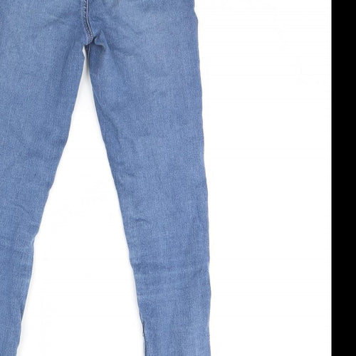 NEXT Womens Blue  Denim Skinny Jeans Size 12 L28 in