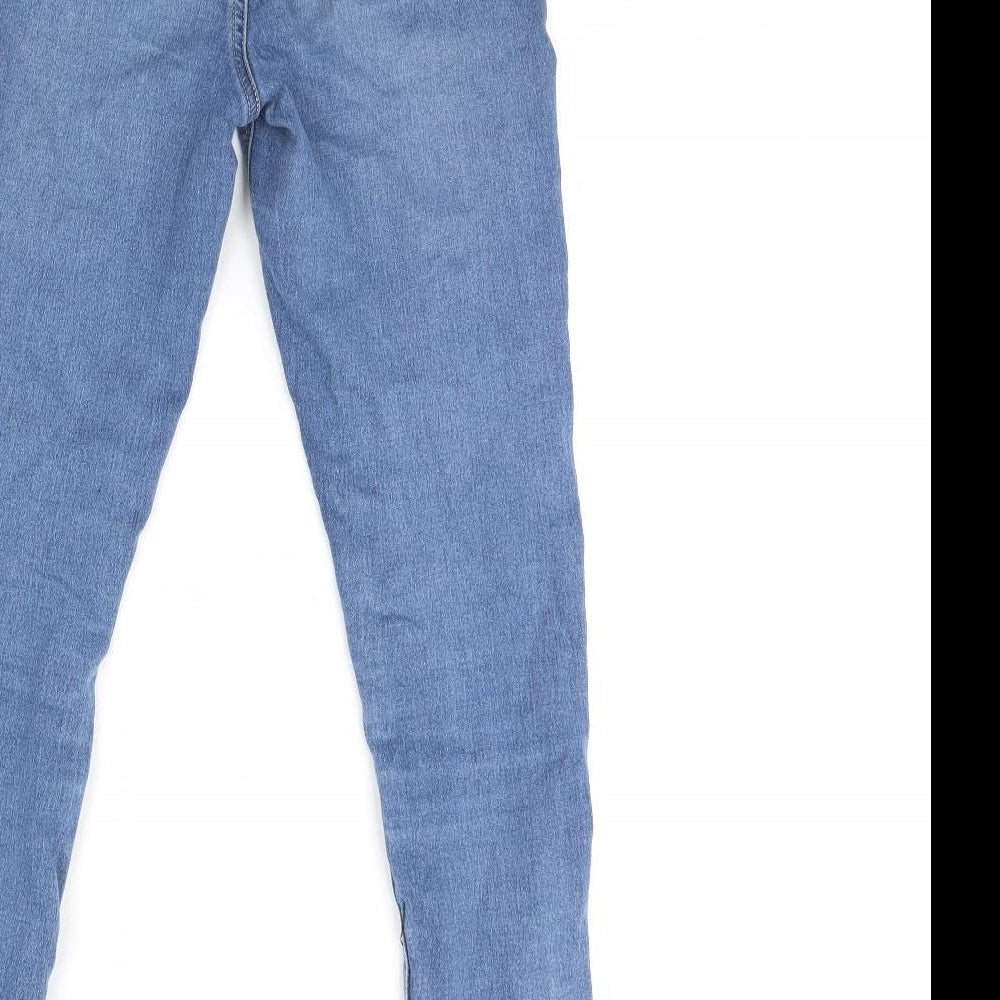 NEXT Womens Blue  Denim Skinny Jeans Size 12 L28 in