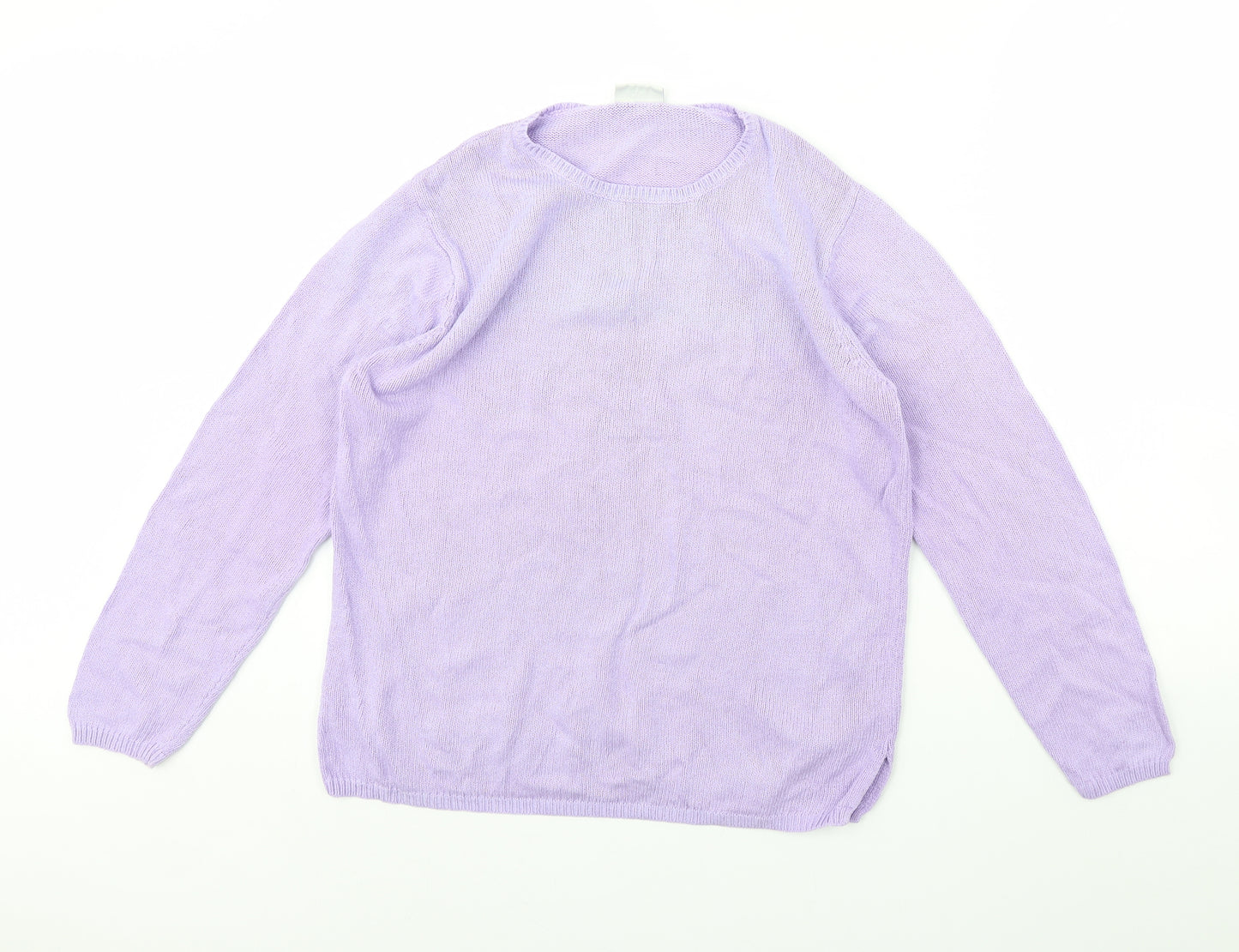 Joie De Vivre Womens Purple   Pullover Jumper Size S