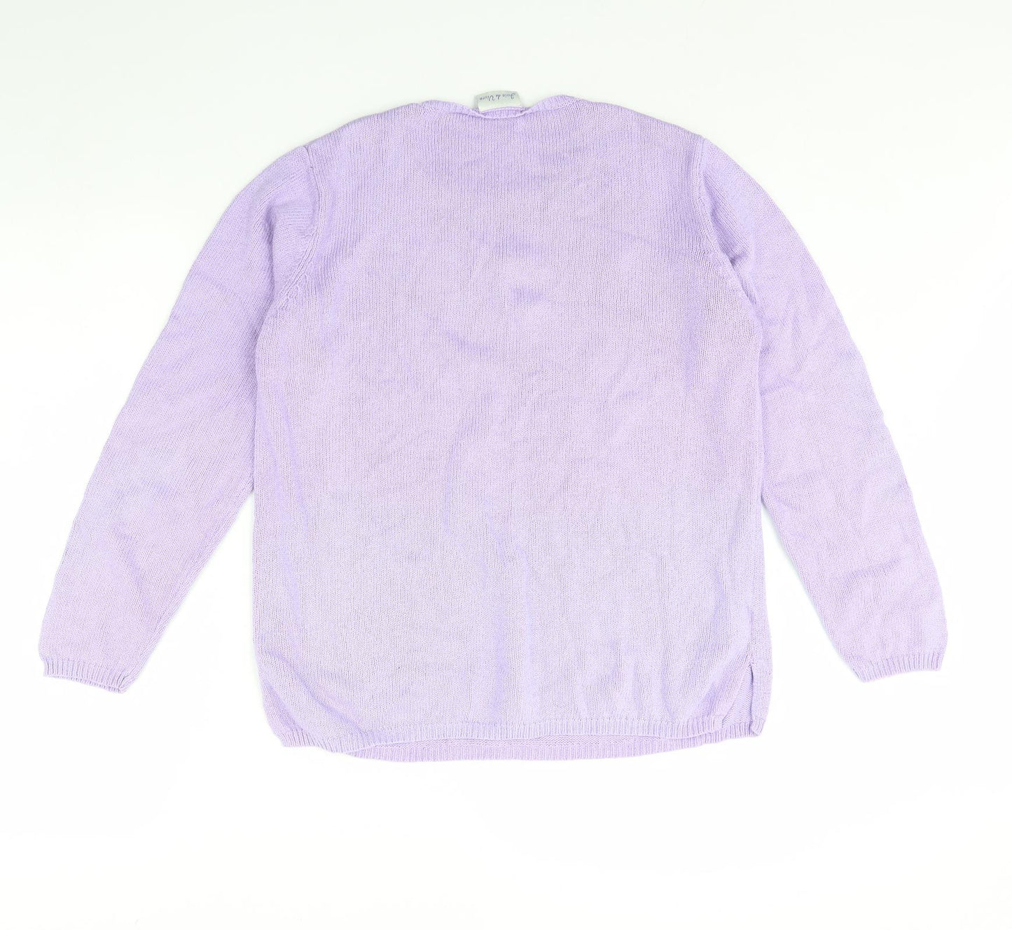 Joie De Vivre Womens Purple   Pullover Jumper Size S