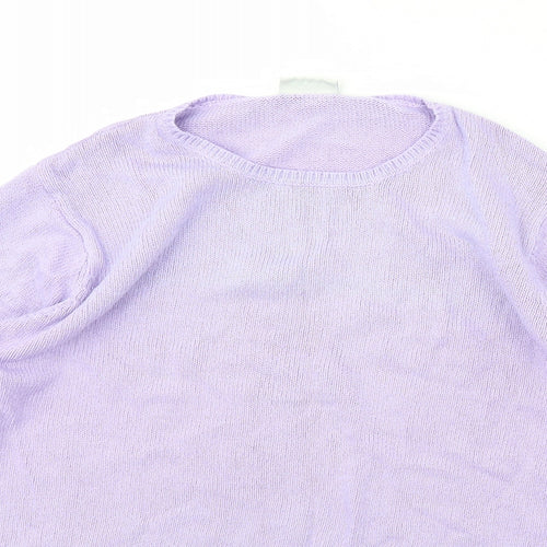 Joie De Vivre Womens Purple   Pullover Jumper Size S