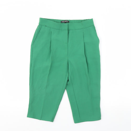 NEXT Womens Green   Culotte Shorts Size 6