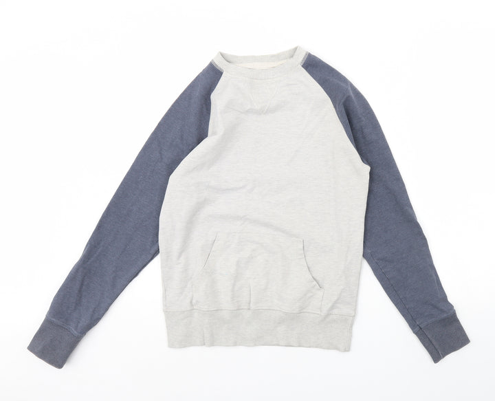 Cedar Wood State Mens Grey Pullover Jumper Size S