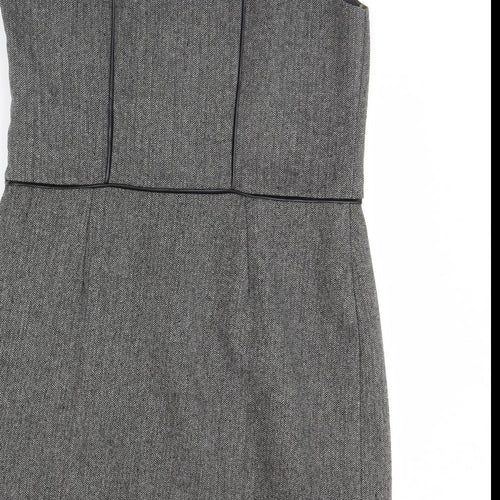 Laura Ashley Womens Grey   Pencil Dress  Size 16