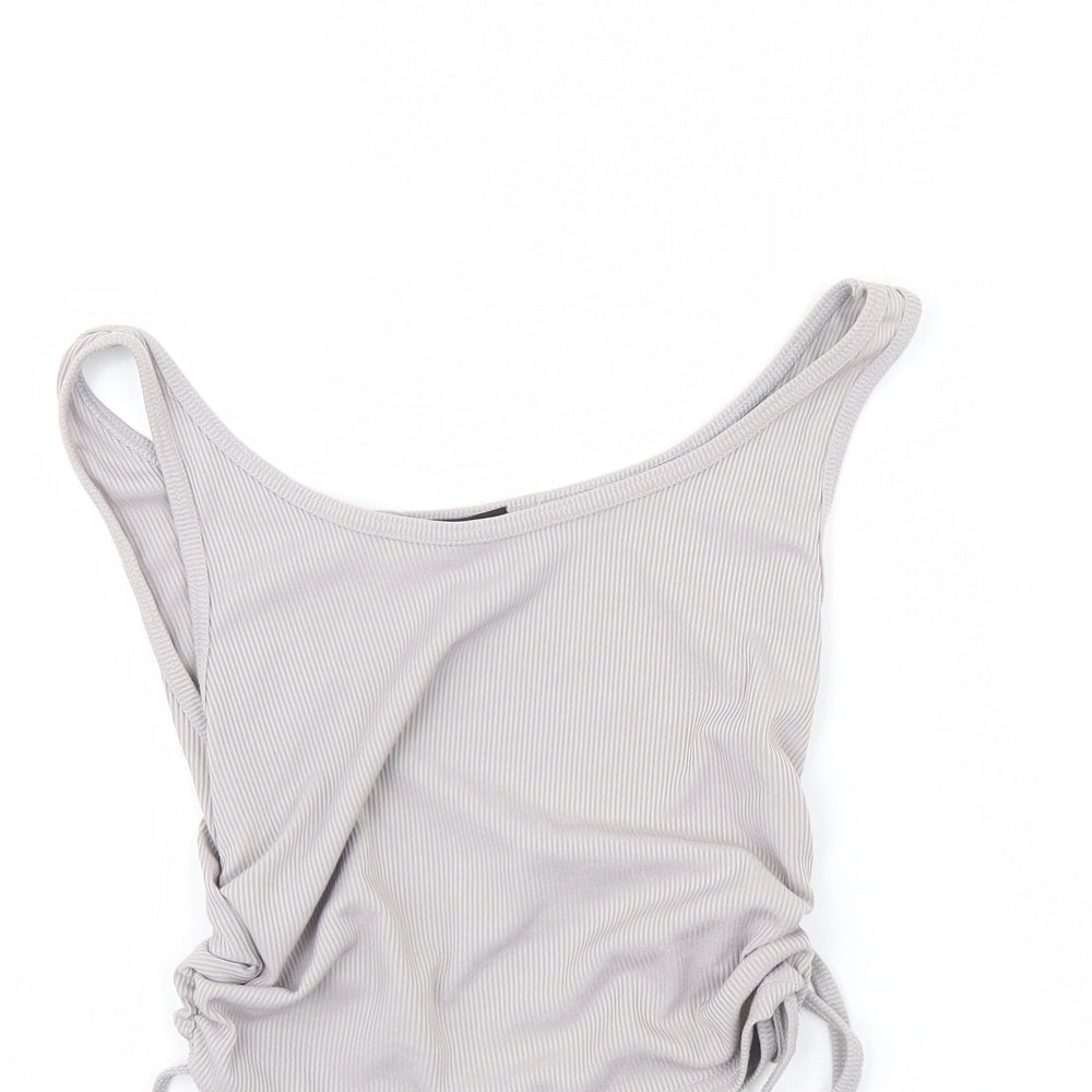 Preworn Womens Grey   Basic Tank Size 8