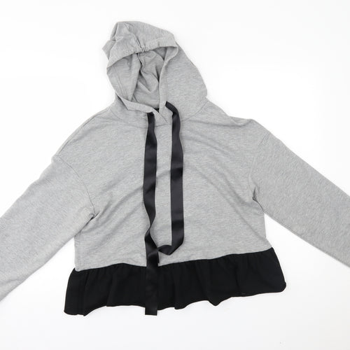 SheIn Womens Grey   Pullover Hoodie Size 6