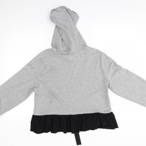 SheIn Womens Grey   Pullover Hoodie Size 6