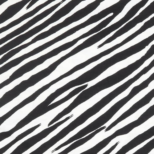 Topshop Womens White Animal Print  Basic T-Shirt Size S  - cropped